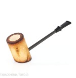 Altinay Geflammte Meerschaumpfeife in Kirschholzform - Tabakpfeifen