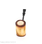 Altinay pipa in schiuma di mare fiammeggiata forma cherrywood - Pipe