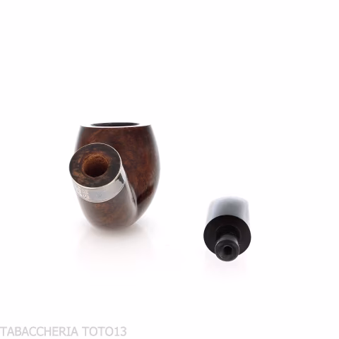 Peterson 160th Anniversary Pat B dark smooth P-Lip - Pipe Pour le Tabac - Racine naturelle