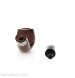 Peterson 160th Anniversary Pat B dark smooth P-Lip - Pipe Pour le Tabac - Racine naturelle