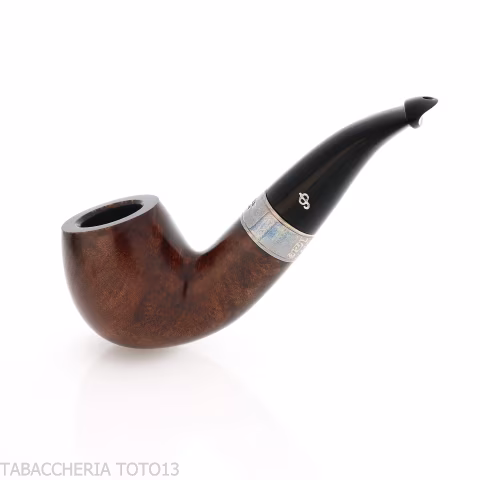 Peterson 160th Anniversary Pat B dark smooth P-Lip - Pipe Pour le Tabac - Racine naturelle