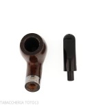 Peterson 160th Anniversary Pat B dark smooth P-Lip - Pipe Pour le Tabac - Racine naturelle