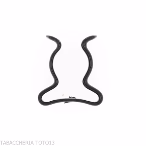 Gancio da parete rivestita in plastica per esporre le pipe - Accessori Per Pipe