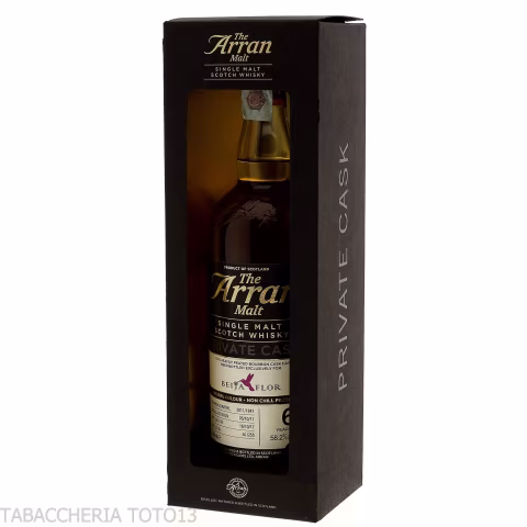 Arran Beija-Flor Heavily Peated Private Cask Bourbon 6 Y.O. Vol.58,2% Cl.70 - Licores