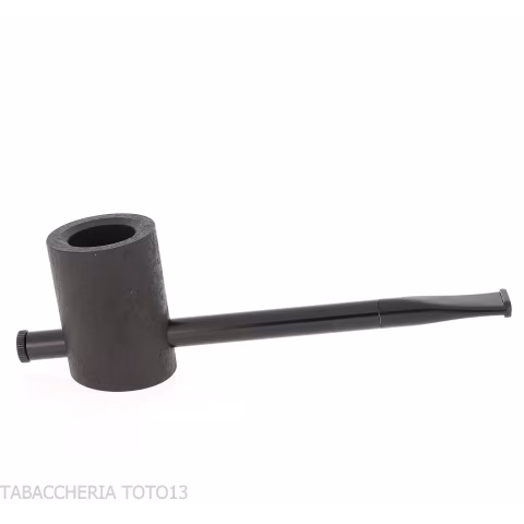 Tsuge e-star System Black radica sabbiata Churchwarden concept - Pipe