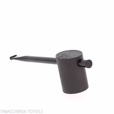 Tsuge e-star System Black radica sabbiata Churchwarden concept - Pipe