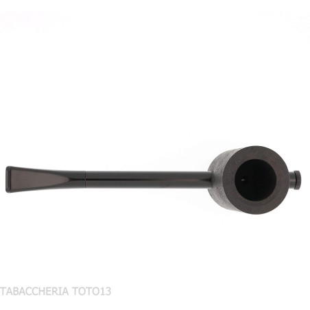 Tsuge e-star System Schwarzes sandgestrahltes Dornbusch Churchwarden-Konzept - Tabakpfeifen