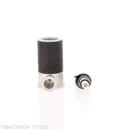 Tsuge Spider tumbler forme poker en bruyère noire sablée concept calebasse inversée - Pipe Pour le Tabac - Racine naturelle, 