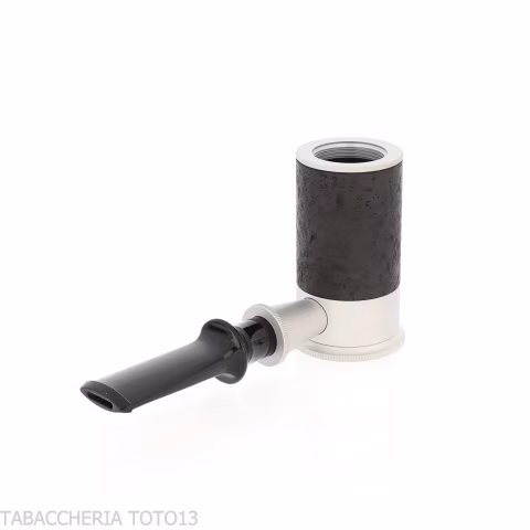 Tsuge Spider tumbler forma poker in radica nera sabbiata reverse calabash concept - Pipe