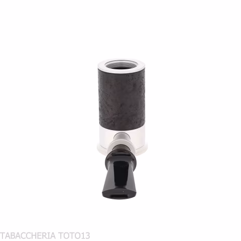Tsuge Spider tumbler forma poker in radica nera sabbiata reverse calabash concept - Pipe