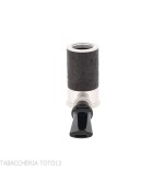 Tsuge Spider tumbler forme poker en bruyère noire sablée concept calebasse inversée - Pipe Pour le Tabac - Racine naturelle, 