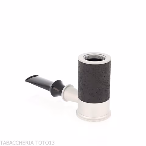 Tsuge Spider tumbler forma poker in radica nera sabbiata reverse calabash concept - Pipe