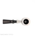 Tsuge Spider tumbler forma poker in radica nera sabbiata reverse calabash concept - Pipe