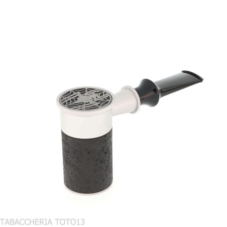 Tsuge Spider tumbler forme poker en bruyère noire sablée concept calebasse inversée - Pipe Pour le Tabac - Racine naturelle, 