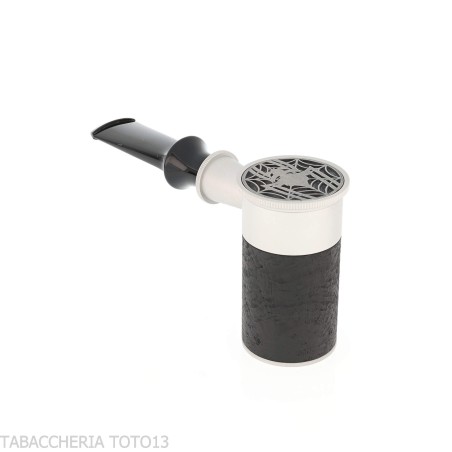 Tsuge Spider tumbler forme poker en bruyère noire sablée concept calebasse inversée - Pipe Pour le Tabac - Racine naturelle, 
