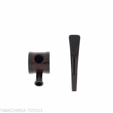 Tsuge Metal Blowfish black - Pipe