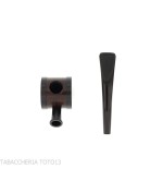 Tsuge Metal Blowfish black - Pipe