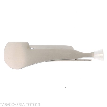 Stainless steel curettipe 2 tools in the shape of a pipe - Accessories for tobacco pipes - Metal