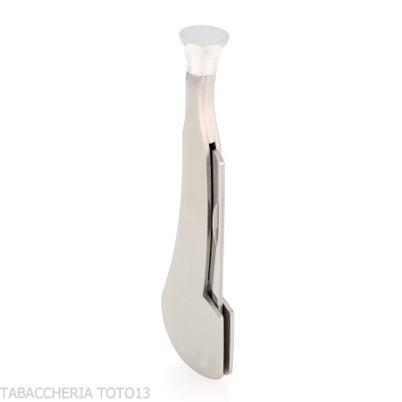 Curapipe 2 attrezzi in acciaio inox satinato a forma di pipa - Accessori Per Pipe
