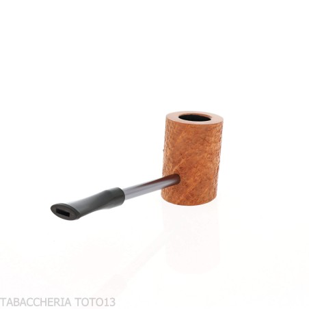 Kompass-Pfeife Poker in heller rustizierter Cherrywood - Dukelform-NORDING