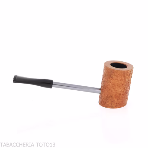 Pipa Nording póquer Compass en forma de Cherrywood - Duke de brezo rusticado ligero-Nording