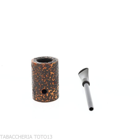 Pipa Compass Poker en brezo rústico oscuro, forma de cherrywood - Duke-Nording
