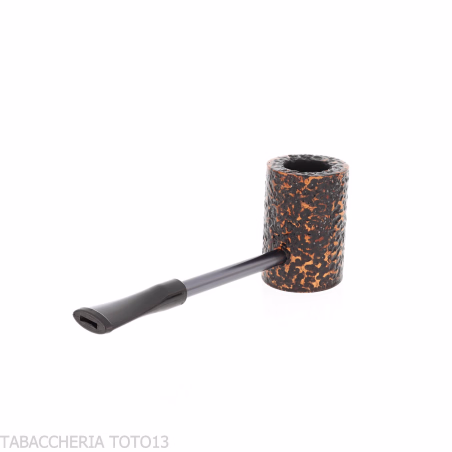 Compass poker in radica rusticata scura forma Cherrywood - Duke-Nording