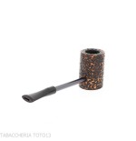 Pipa Compass Poker en brezo rústico oscuro, forma de cherrywood - Duke-Nording
