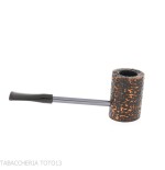 Pipa Compass Poker en brezo rústico oscuro, forma de cherrywood - Duke-Nording
