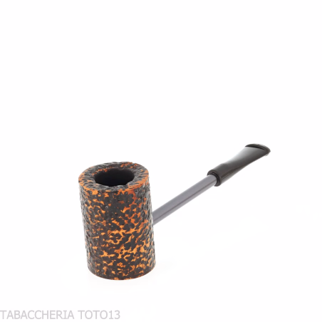 Compass poker in radica rusticata scura forma Cherrywood - Duke-Nording