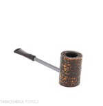 Pipa Compass Poker en brezo rústico oscuro, forma de cherrywood - Duke-Nording