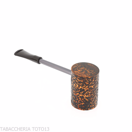 Compass poker in radica rusticata scura forma Cherrywood - Duke-Nording