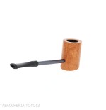 Pipe Compass Poker en bruyère Natural Light, forme Cherrywood - Duke - Pipe Pour le Tabac - Racine naturelle