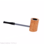 Compass poker in radica chiara naturale forma Cherrywood - Duke - Pipe