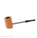 Pipe Compass Poker en bruyère Natural Light, forme Cherrywood - Duke - Pipe Pour le Tabac - Racine naturelle