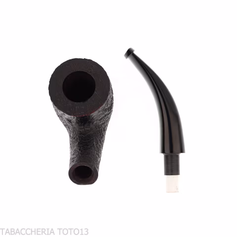Pipa Dunhill Shell briar group 4 shape bent Pot Filter 9 mm - Pipas de Tabaco