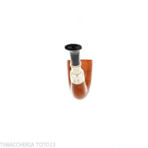 Peterson Natural Spigot Bent Dublin 128 Fishtail - Tobacco Pipes - Natural root