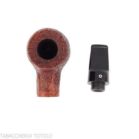 Pipa serie Reverse forma Poker reverse calabash radica sabbiata - Pipe