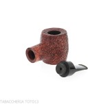 Pipa de tabaco Serie inversa Poker forma calabaza inversa brezo arenado - Pipas de Tabaco