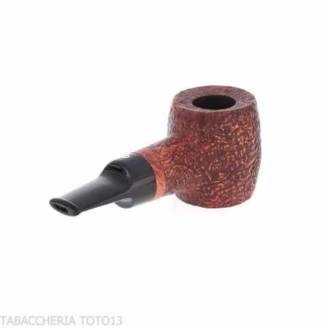 Tobacco pipe Reverse series Poker shape reverse calabash sandblasted briar - Tobacco Pipes - Natural root