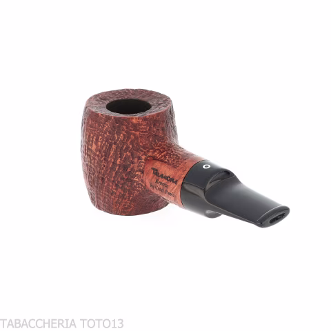 Pipa serie Reverse forma Poker reverse calabash radica sabbiata - Pipe