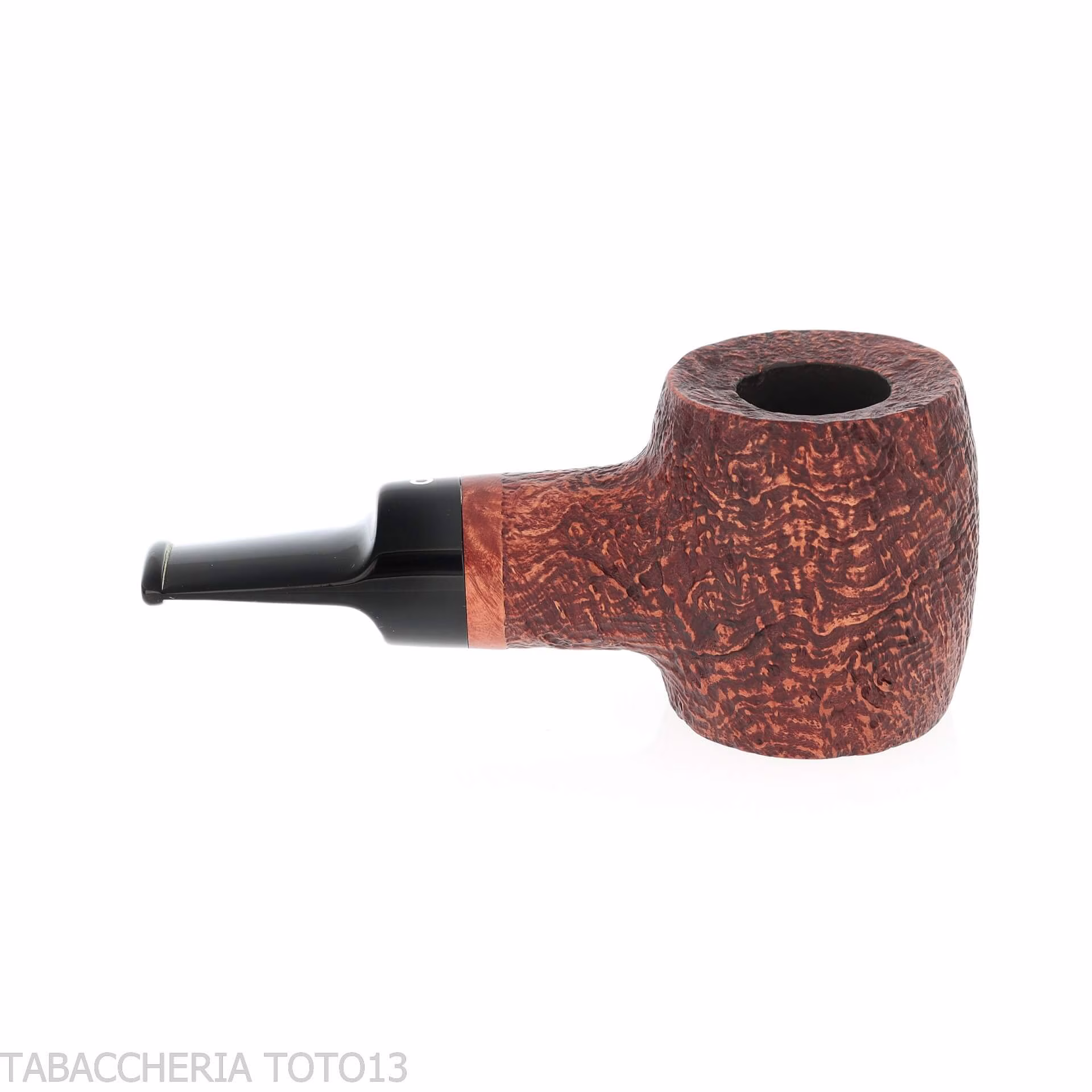 Pipa serie Reverse forma Poker reverse calabash radica sabbiata - Pipe