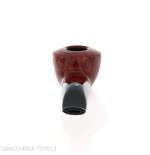Reverse pipe Pot shape reverse calabash shiny briar - Tobacco Pipes - Natural root