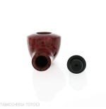 Pipa serie Reverse forma Pot reverse calabash radica lucida - Pipe