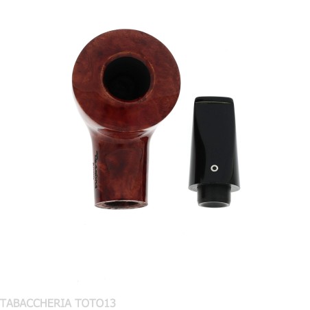 Reverse pipe Pot shape reverse calabash shiny briar - Tobacco Pipes - Natural root