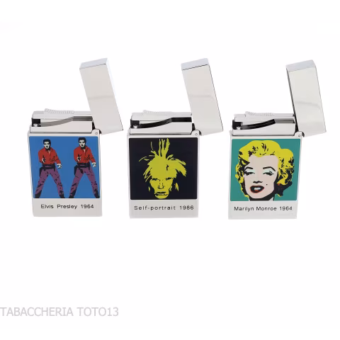St. Dupont Andy Warhol Lighters 1964 Series - Lighters - Metal