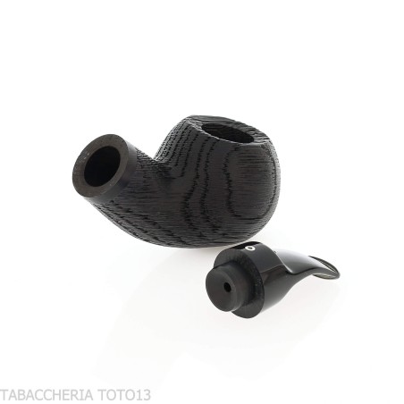 Pipa Serie Reverse forma bent apple reverse calabash Raíz Muerta - Pipas de Tabaco