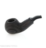 Pipa serie Reverse forma Apple curva reverse calabash radica morta - Pipe