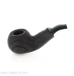 Pipa serie Reverse forma Apple curva reverse calabash radica morta - Pipe