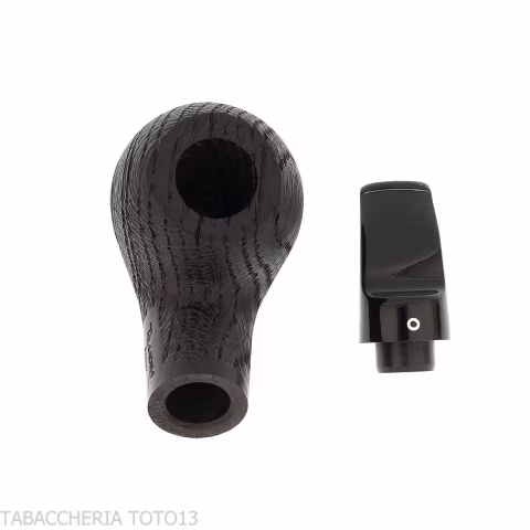 Pipa serie Reverse forma Apple curva reverse calabash radica morta - Pipe